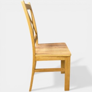 Krzesło drewniane dąb craft złoty do jadalni salonu kuchni restauracji seatbetter
