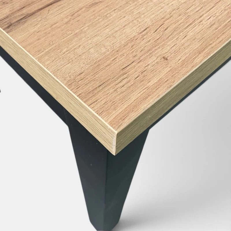 Stół rozkładany drewniany 100x200/300 dąb craft do jadalni salonu masywny seatbetter